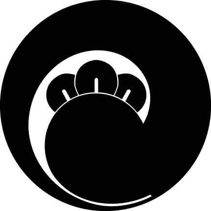 左一つ丁字巴の家紋