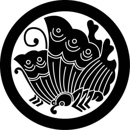 丸に揚羽蝶の家紋