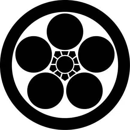 丸に梅鉢の家紋