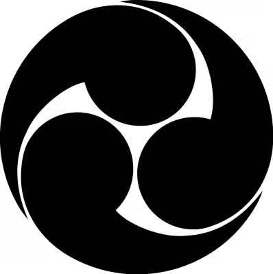 左三つ巴の家紋