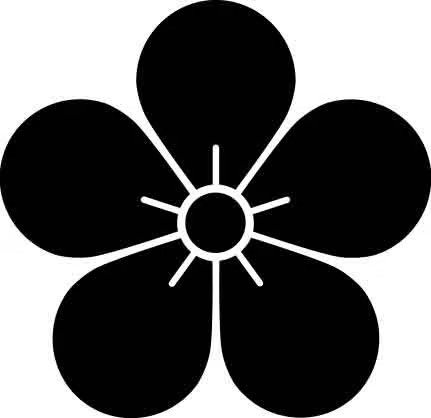 梅の花の家紋