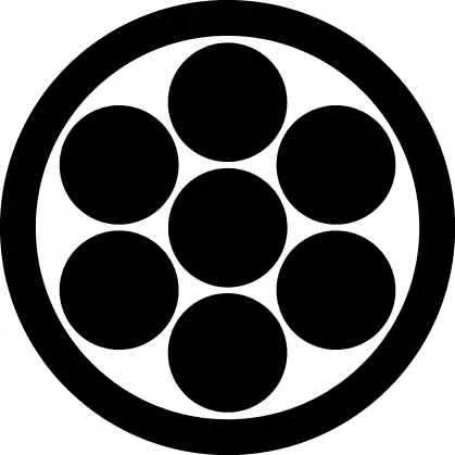 丸に七曜星の家紋